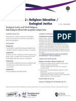 Grade 10 To 12 - Ecological Justice and World Religions v2017