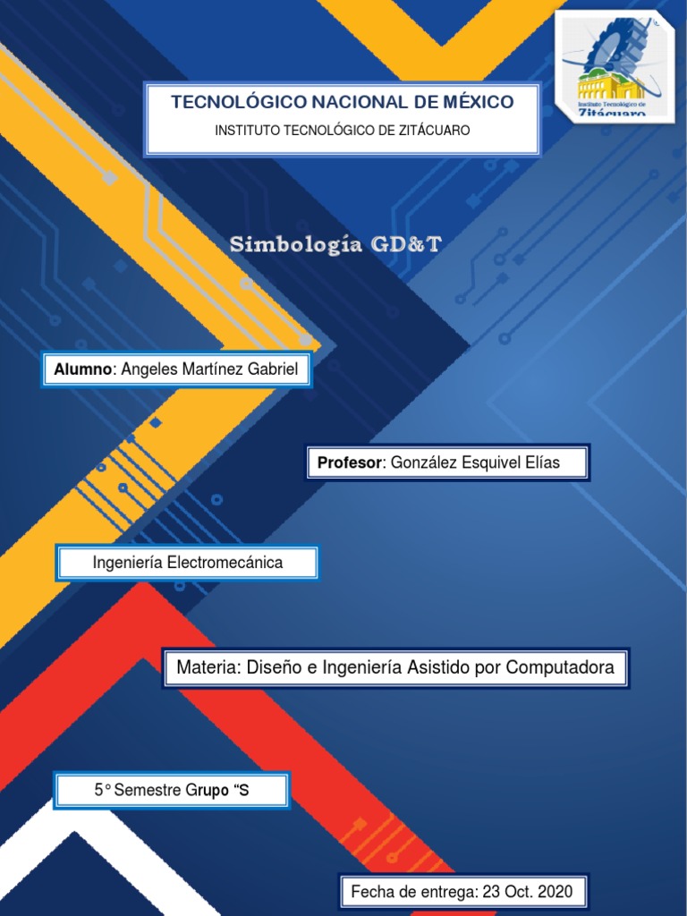 Simbologia GD&T | PDF | Tolerancia de ingeniería | Dibujo