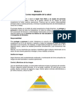 Módulo 6 - Tú Eres Responsable de Tu Salud PDF