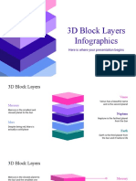 3D Block Layers Infographics by Slidesgo
