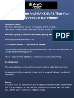 Copy of 3.10 How To Validate And Make Sure Your Shopify Product Is A Winner 2.pdf