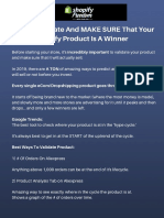 Copy of 3.10 How To Validate And Make Sure Your Shopify Product Is A Winner 1.pdf