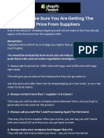 Copy of 4.3 How To Make Sure You Are Getting The BEST Price From Suppliers
