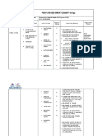 Risk Assessment (Steel Fixing SEDL)