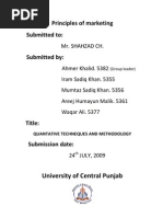 Download QUANTITATIVE TECHNIQUES report by saiyan2009 SN48563647 doc pdf