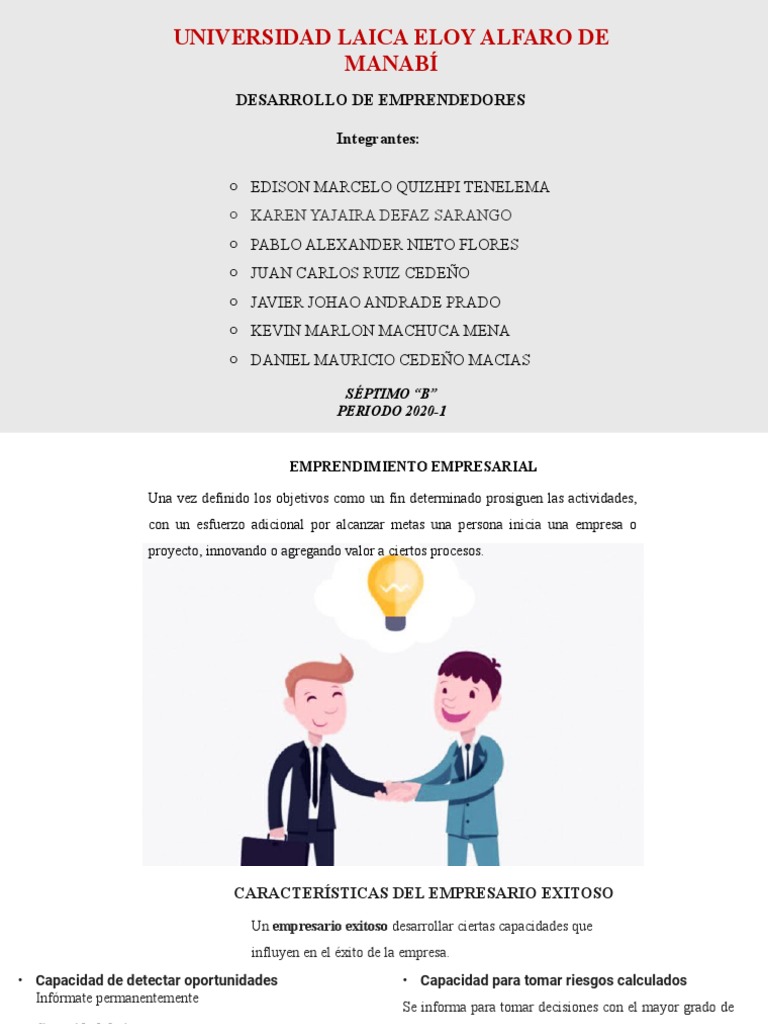 Claves del Emprendimiento Exitoso | PDF | Iniciativa empresarial ...