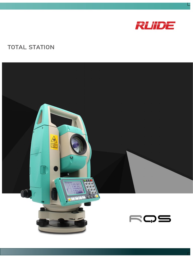 Catalogo Estacion Ruide RQS | PDF | Field Of View | Angular Resolution