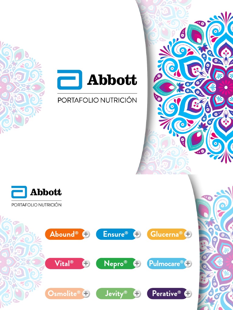 Vademecum Abbott Nutrition (PDF Interactivo) | PDF | Nutrientes | Petróleo