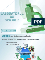 Laboratorul de Biologie PDF