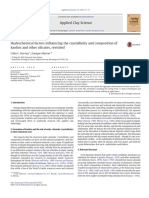 Factores Hidroquímicos Que Influyen en La Cristalinidad y La Composición de Caolines y Otros Silicatos, Revestidos PDF