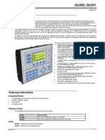 Duo Series DU350, DU351: Product Description