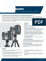 Techsheet Faro Focus S M Laser Scanner