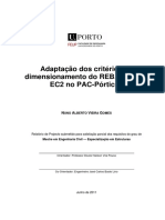 Check List REBAP VS EUROCÓDIGO PDF