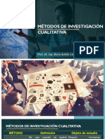 PRESENTACIÓN - Métodos de Investigación Cualitativa