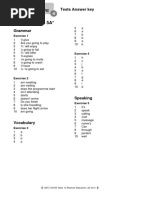 Language Test 5A : Tests Answer Key