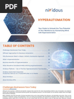 Nividous Hyperautomation Ebook PDF