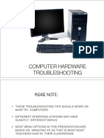 Computer Hardware Troubleshooting