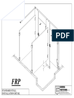 Standard Stall Installation Detail: General Partitions