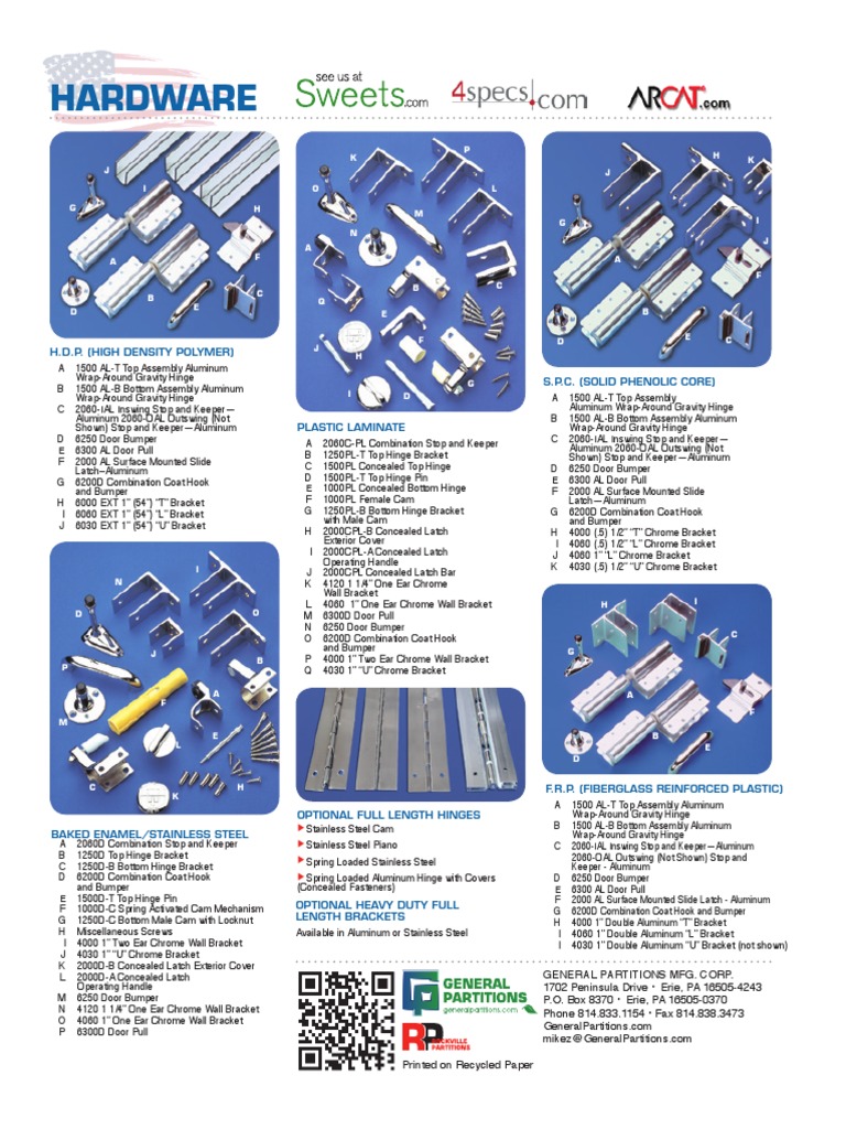 General Partitions Hardware Overview | PDF | Economic Sectors ...