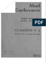 Abel Carlevaro Caderno 2 - Técnica Mao Direita
