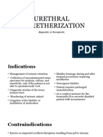 Urethral Cathetherization: Diagnostic or Therapeutic