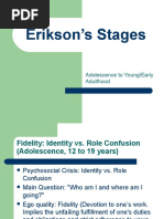 Download Eriksons Stages adolescence to early adulthood by Agatha SN48565356 doc pdf