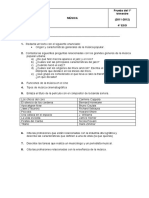 1º evaluación trimestral