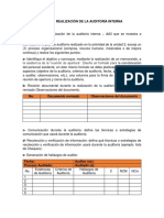 Taller Realizacion Auditoria Interna Santos H. Martinez Gerena PDF