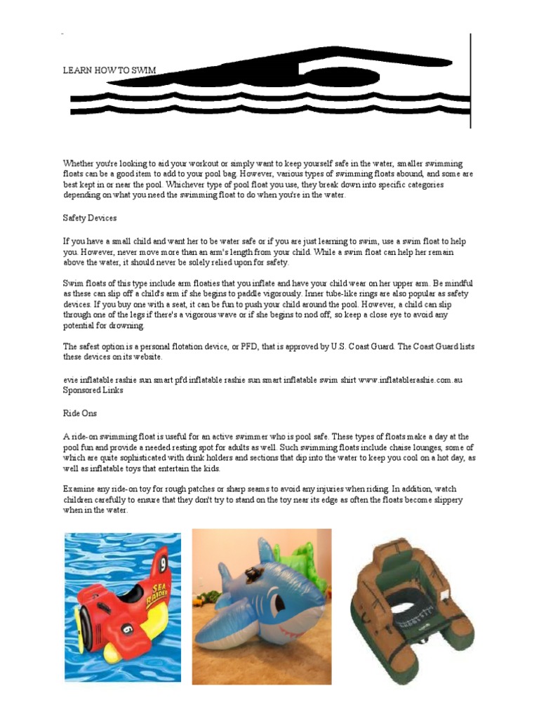 FLOAT | PDF | Swimming | Racing