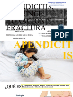 Apendicitis, Esguince, Luxación y Fractura - Expo