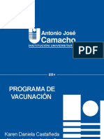 programa de vacunacion