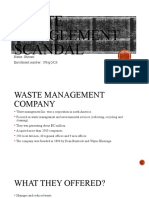 Waste Management Scandal