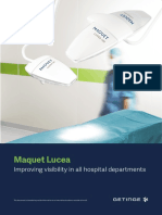 Maquet Lucea: Improving Visibility in All Hospital Departments