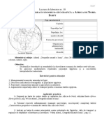 Geografia Umana Reg. II. Lucrare 10. Egipt