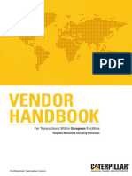 Vendor Handbook: For Transactions Within European Facilities
