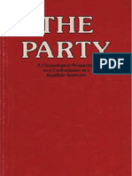 Ed Sanders - The Party, A Chronological Perspective On A Confrontation at A Buddhist Seminary (1977)