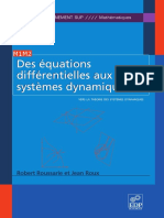 Des Équations Différentielles Aux Systèmes Dynamiques Tome II - EDP Sciences PDF