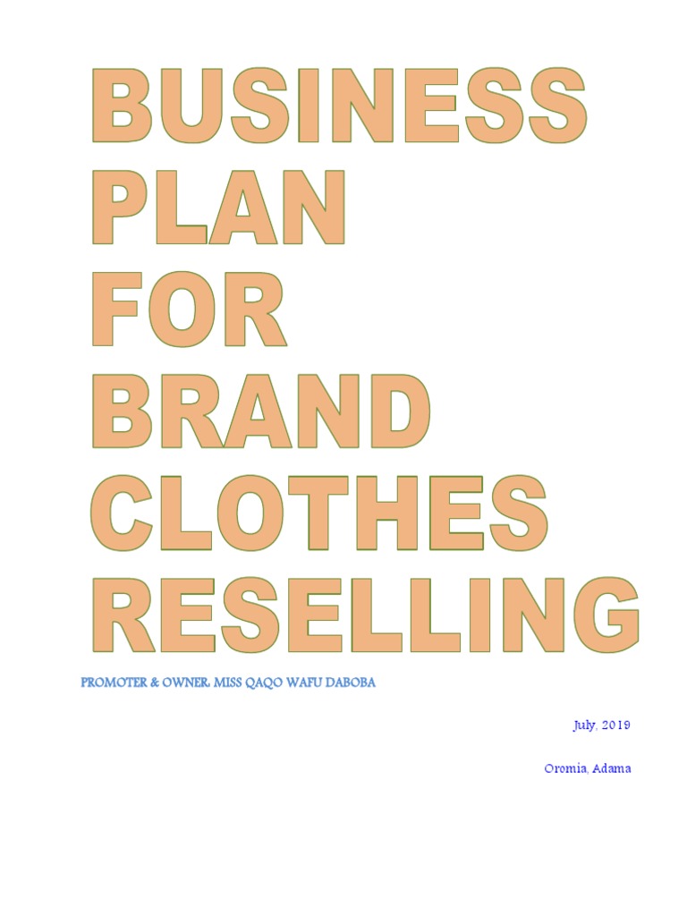 Clothing Retail Business Plan for Qaqo | PDF | Current Liability ...