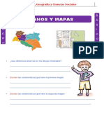 Planos y Mapas para Cuarto Grado de Primaria