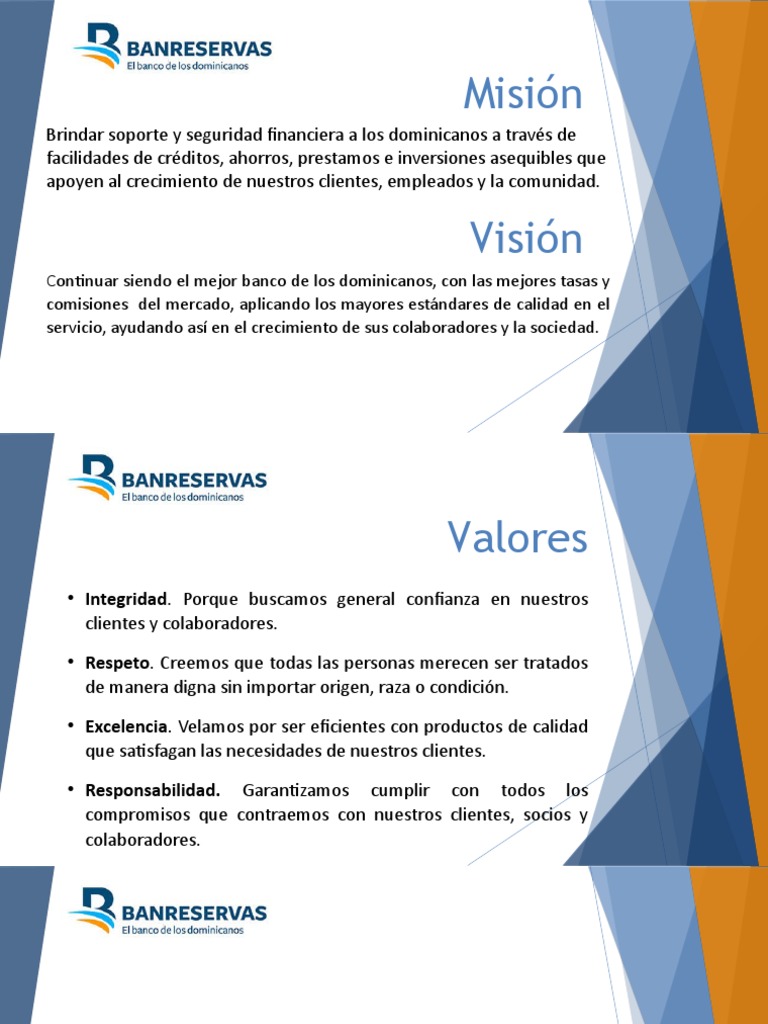 Ejemplo de MIsion - Vision - Valores | PDF
