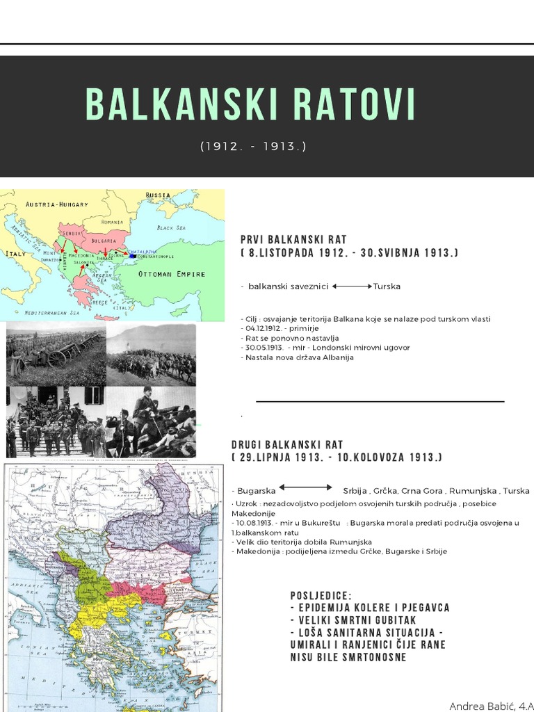 Balkanski Ratovi | PDF