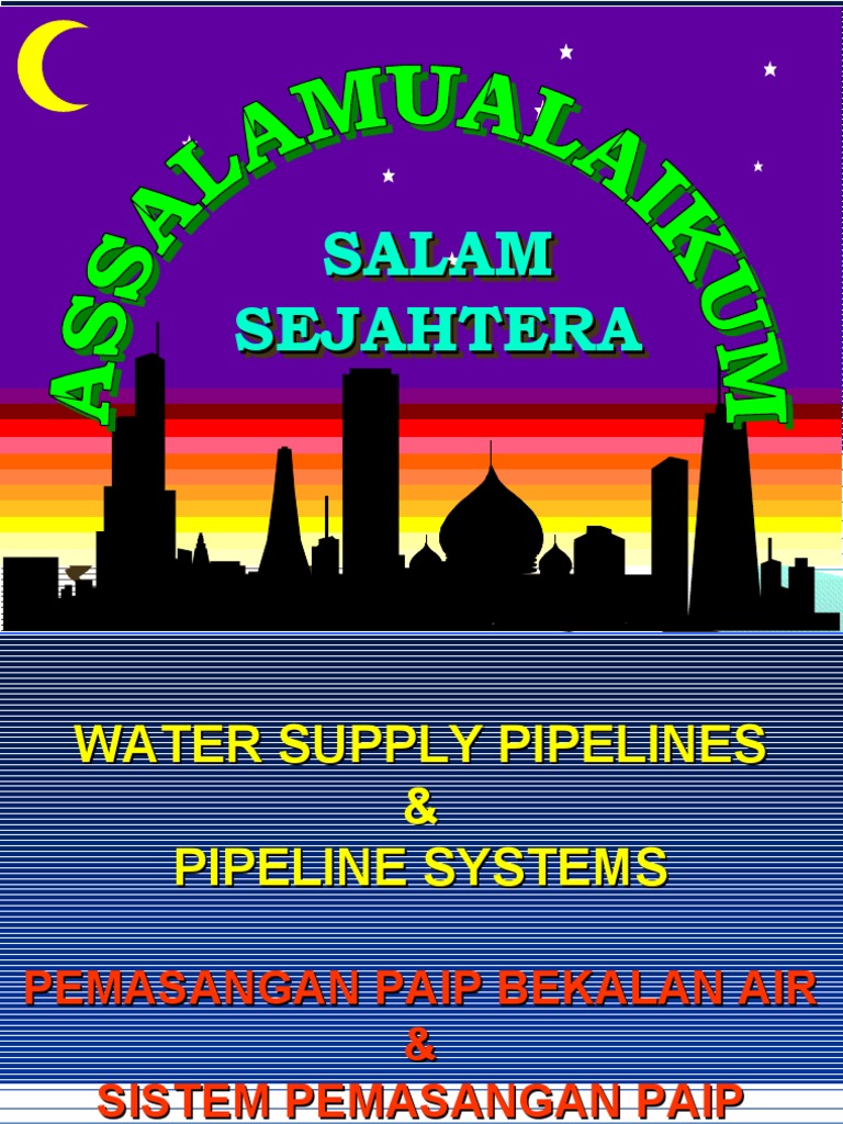 Water Distribution Systems | PDF | Pipe (Fluid Conveyance) | Civil ...