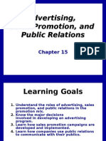 adv, sales promotion, public relstion chapter 15