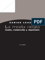 - La moda negra. Duelo, melancolía y depresión (2008).pdf · versión 1.pdf