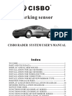 Parking Sensor Cisbo Rader System User S Manual