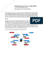 RPC - RMI Assignment