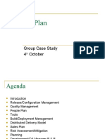 Project Plan: Group Case Study 4 October