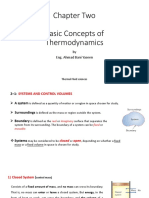 Chapter Two (Basic Concepts of Thermodynamics)