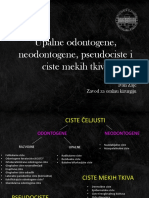 Zajc-6. God.-Upalne Odontogene, Neodontogene, Pseudociste I Ciste Mekih Tkiva PDF