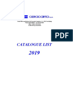 Catalogue List 22.10.2018